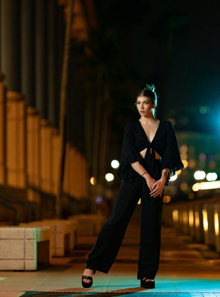 Night Out Chic Black Jeans Outfit