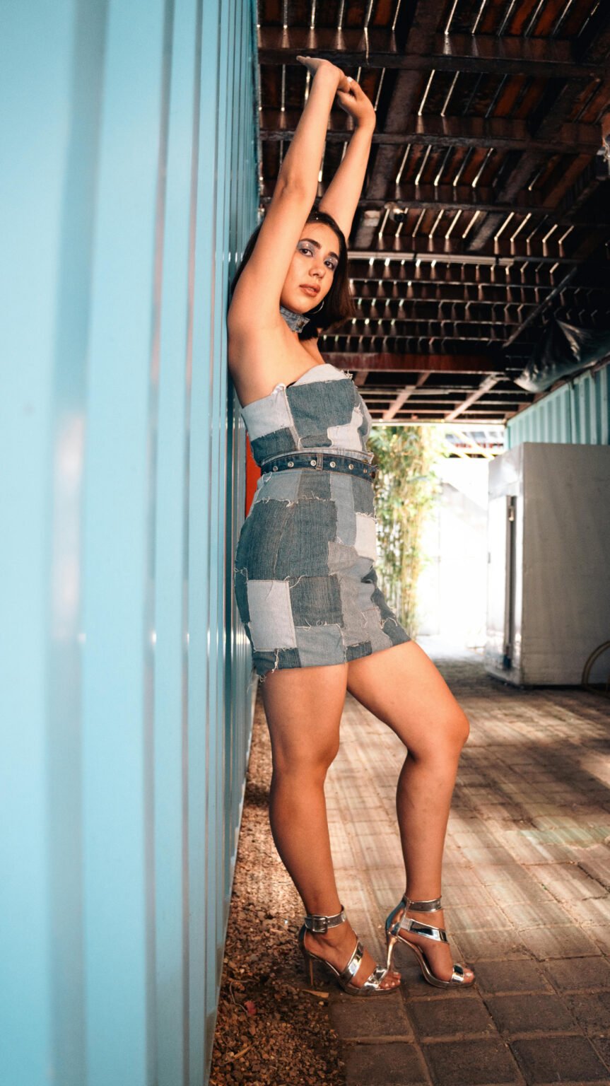 Denim Freak Dress main image 0