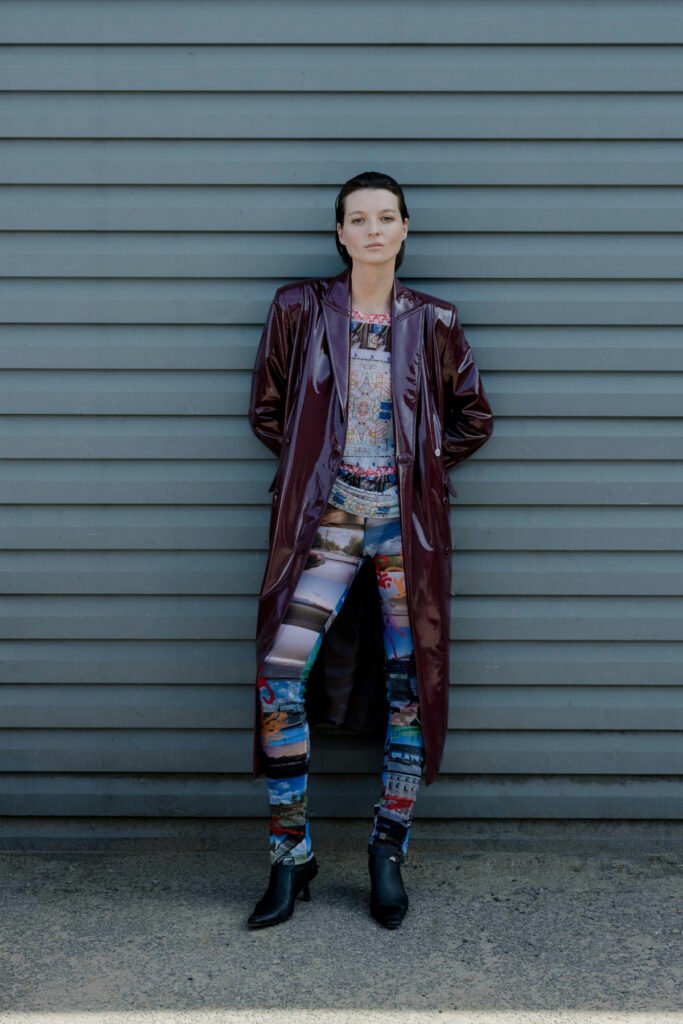 Partywear Leather Jacket Outfit