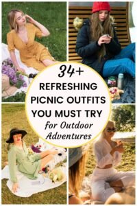 34+ Refreshing Picnic Outfits You Must Try for a Fun Day Out 8 Picnic Outfits Pins