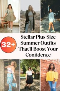 32+ Stellar Plus Size Summer Outfits That'll Double Your Confidence 3 Plus Size Summer Outfits Pins