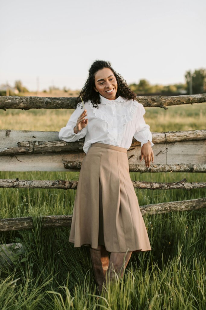 Preppy Chic Maxi Skirt Outfit