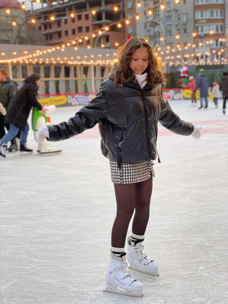 Preppy Ice Skating Outfit