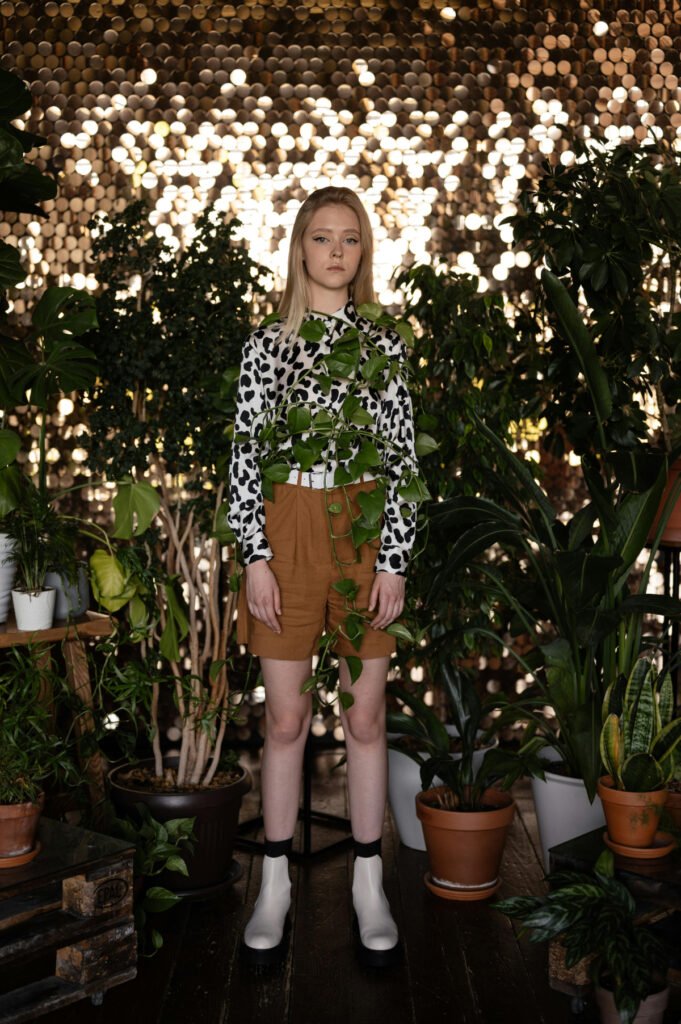 Preppy Leopard Print Outfit