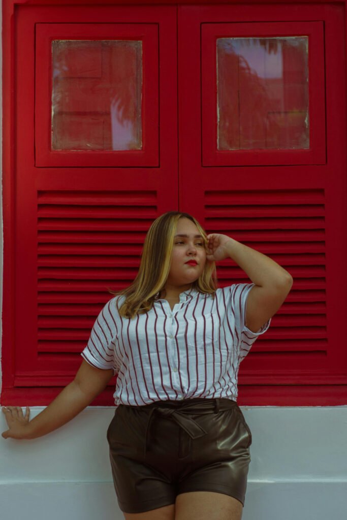 Preppy Plus Size Summer Outfit