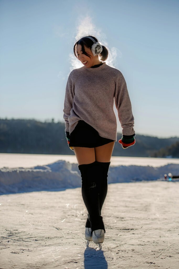 Relaxed Ice Skating Outfit