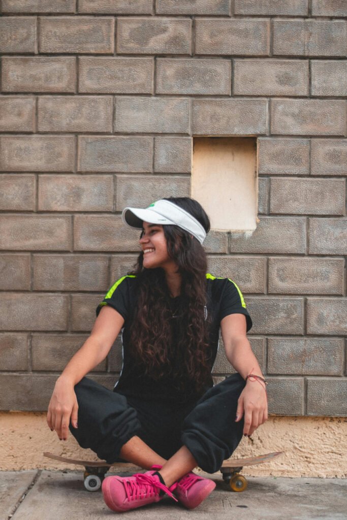 Relaxed and Preppy Skater Girl Outfit