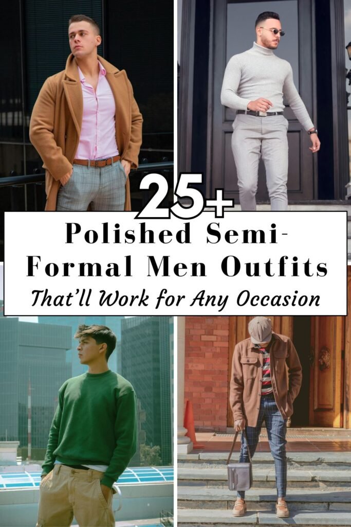 Semi Formal Outfits for Men Pins
