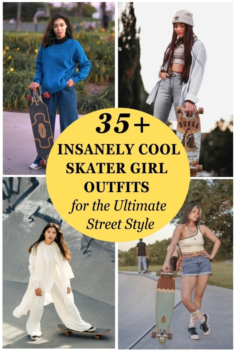 35+ Insanely Cool Skater Girl Outfits for the Ultimate Street Style 8 Skater Girl Outfits Pins