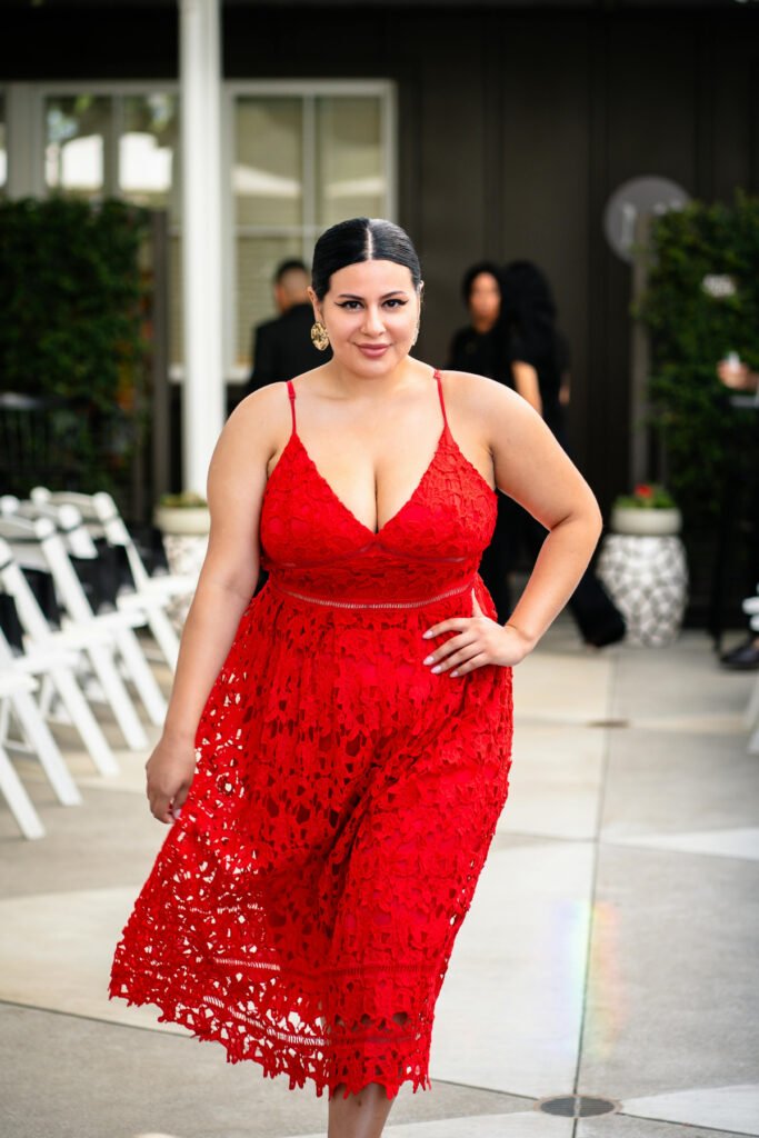 Solid Date Apt Plus Size Going Out Outfit