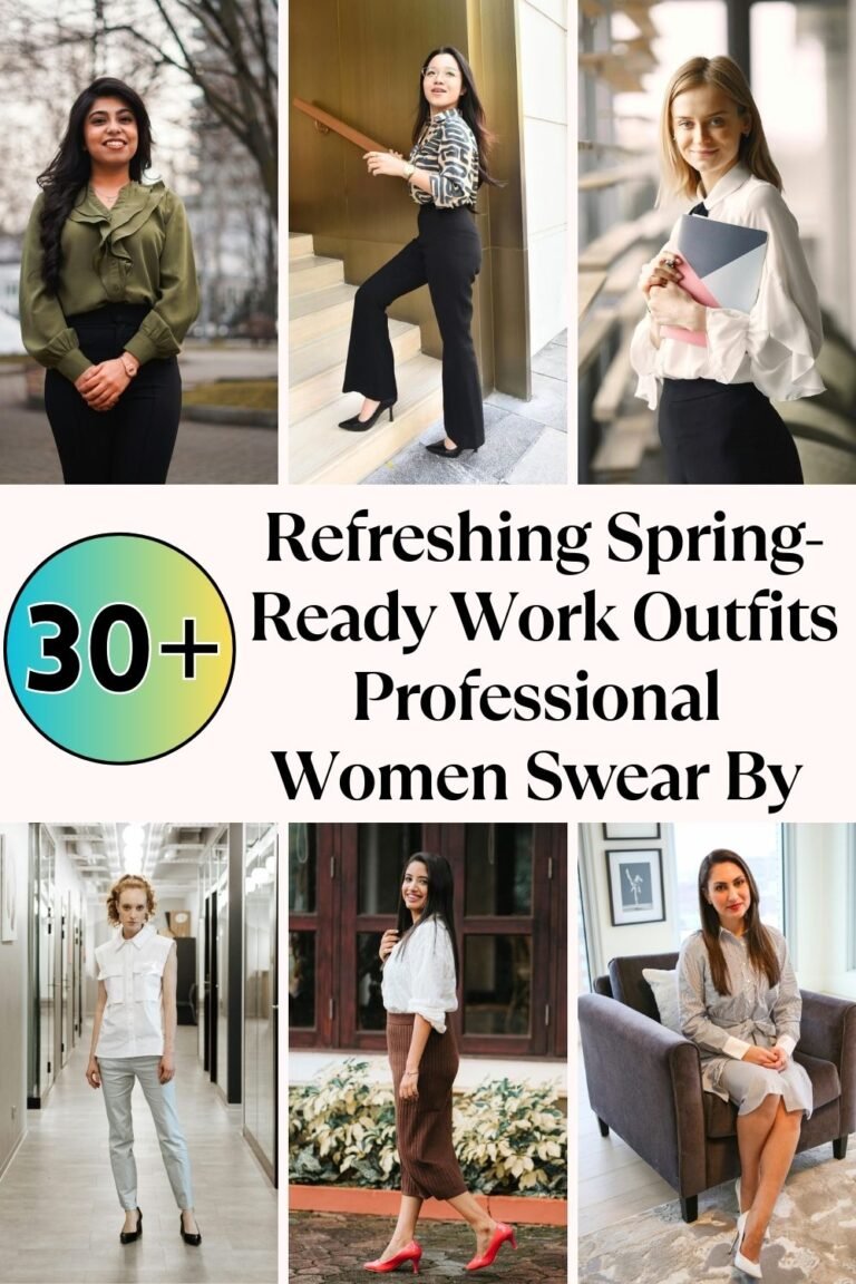 30+ Refreshing Spring-Ready Work Outfits Professional Women Swear By 7 Spring Work Outfits