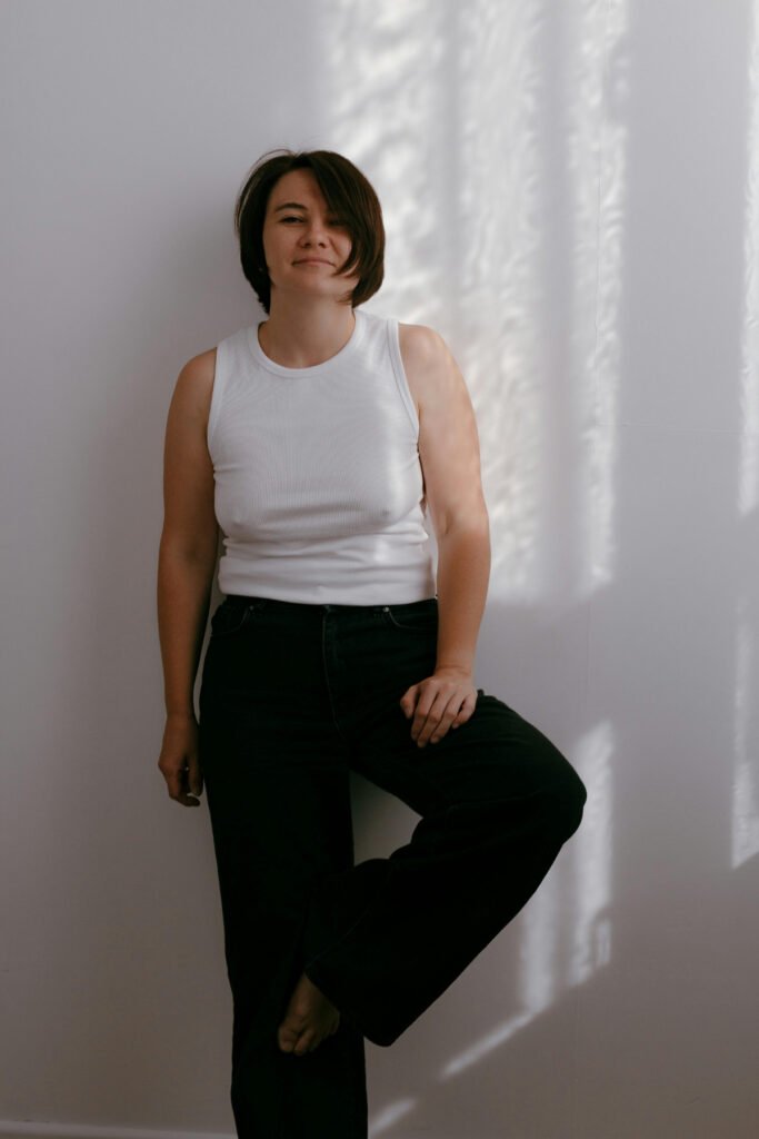 Subtle Black and White Outfit