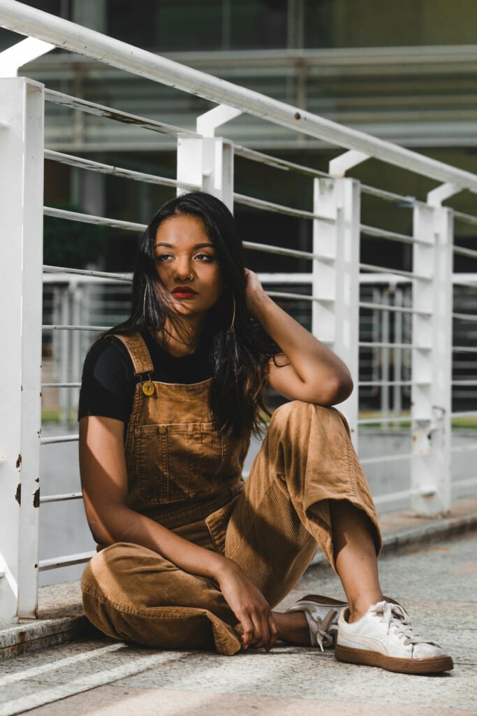 Summer Casual Overalls Outfit