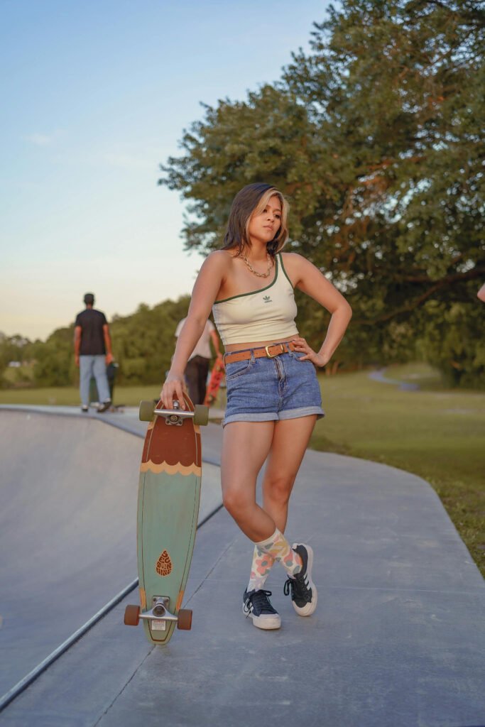 Summer Chic Skater Girl Outfit
