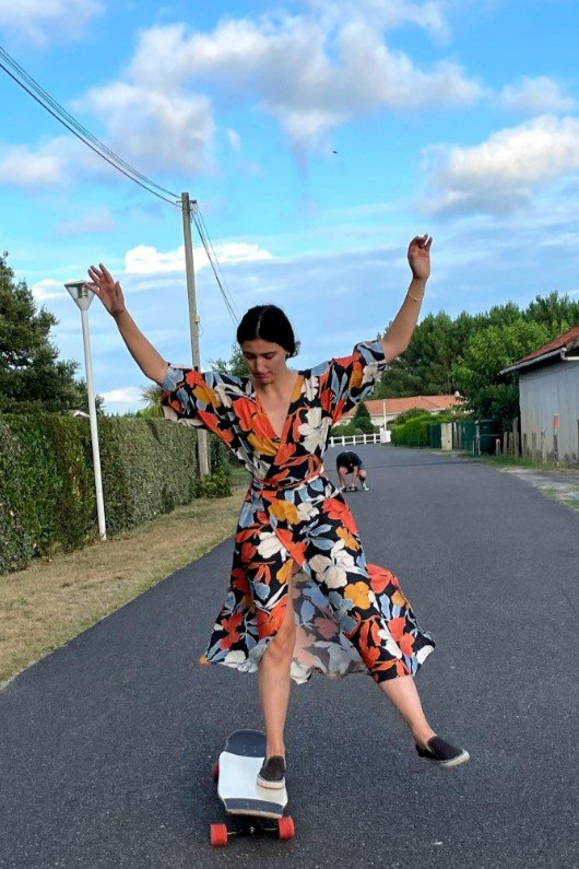 Summer Dress Style Skater Girl Outfit