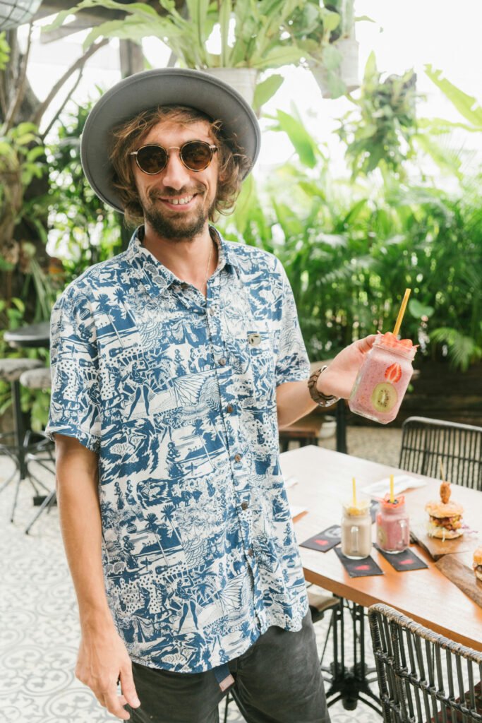 Tropical Casual Cocktail Outfits for Men
