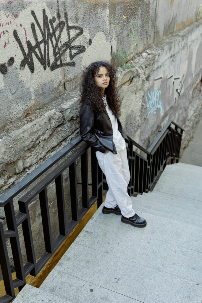 Two Tone Combat Boots Outfit