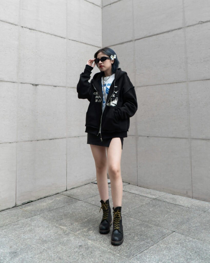 Urban Combat Boots Outfit