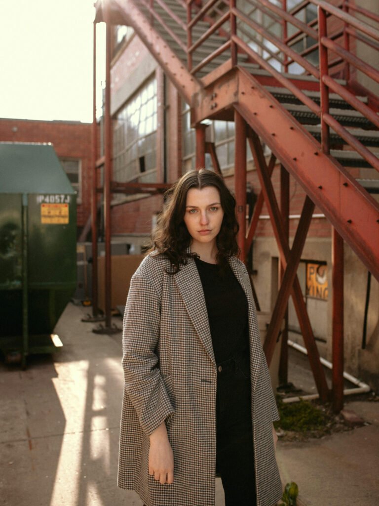 Winter Fall Casual Black Jeans Outfit