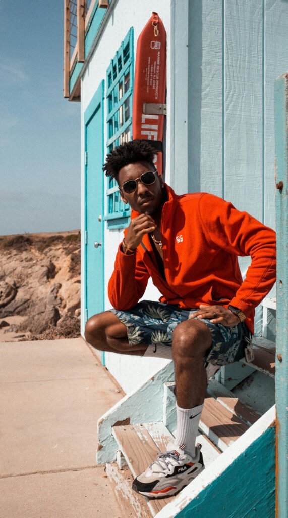 Activewear Beach Outfit for Men