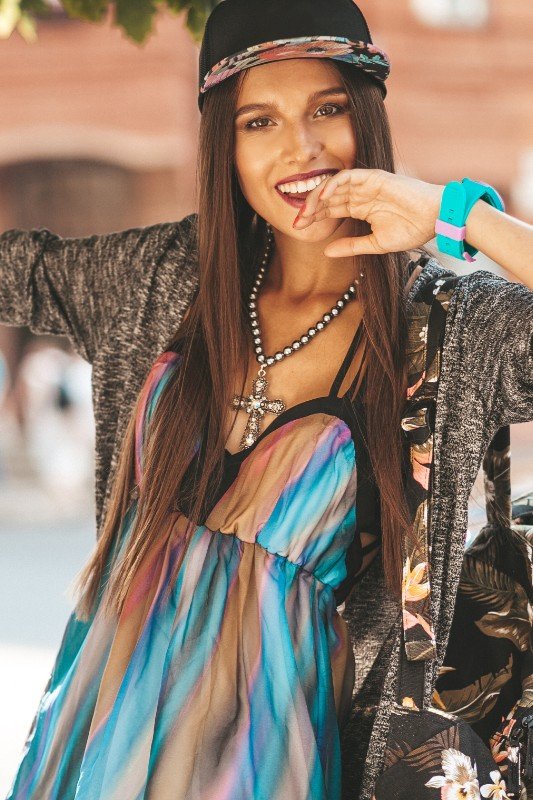 Boho Mardi Gras Outfit