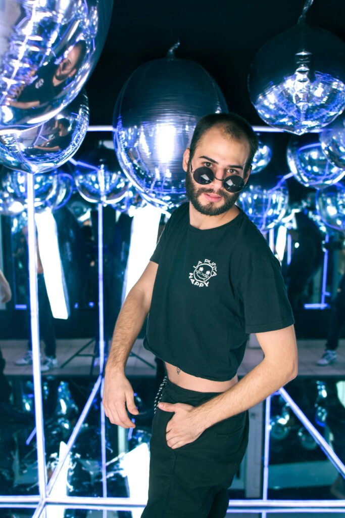 Bold Disco Outfit for Men