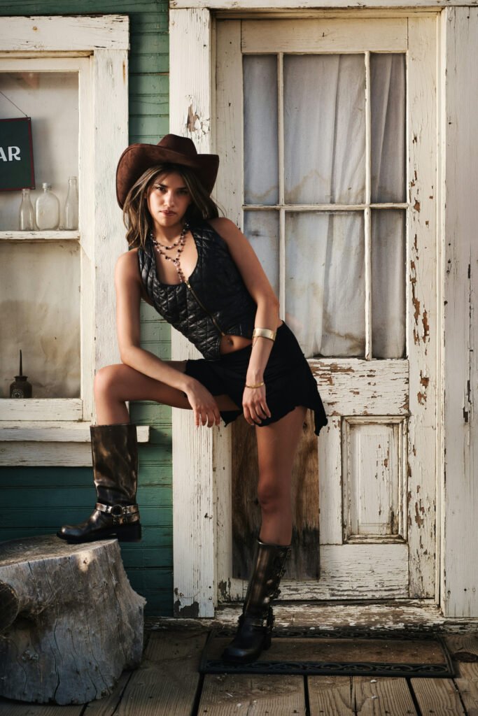 Bold Monochrome Nashville Outfit for Women