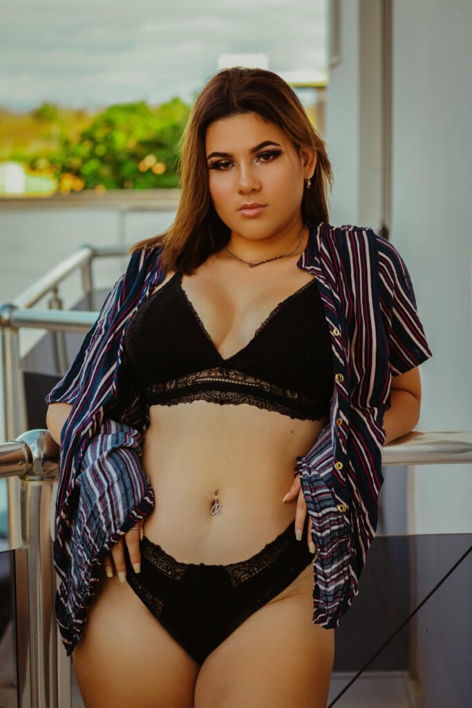 Casual Boudoir Outfit