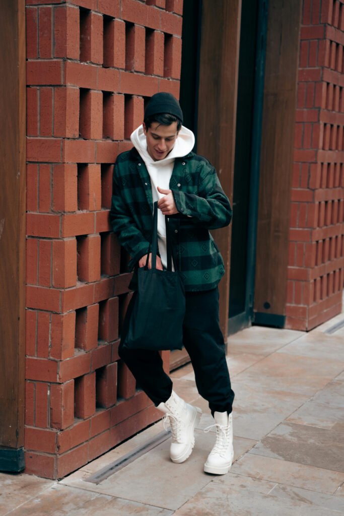 Casually Cozy Streetwear Outfit for Men