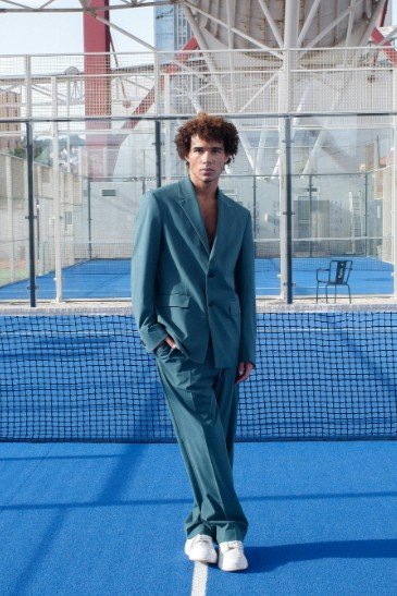 Classy and Edgy Tennis Outfit for Men