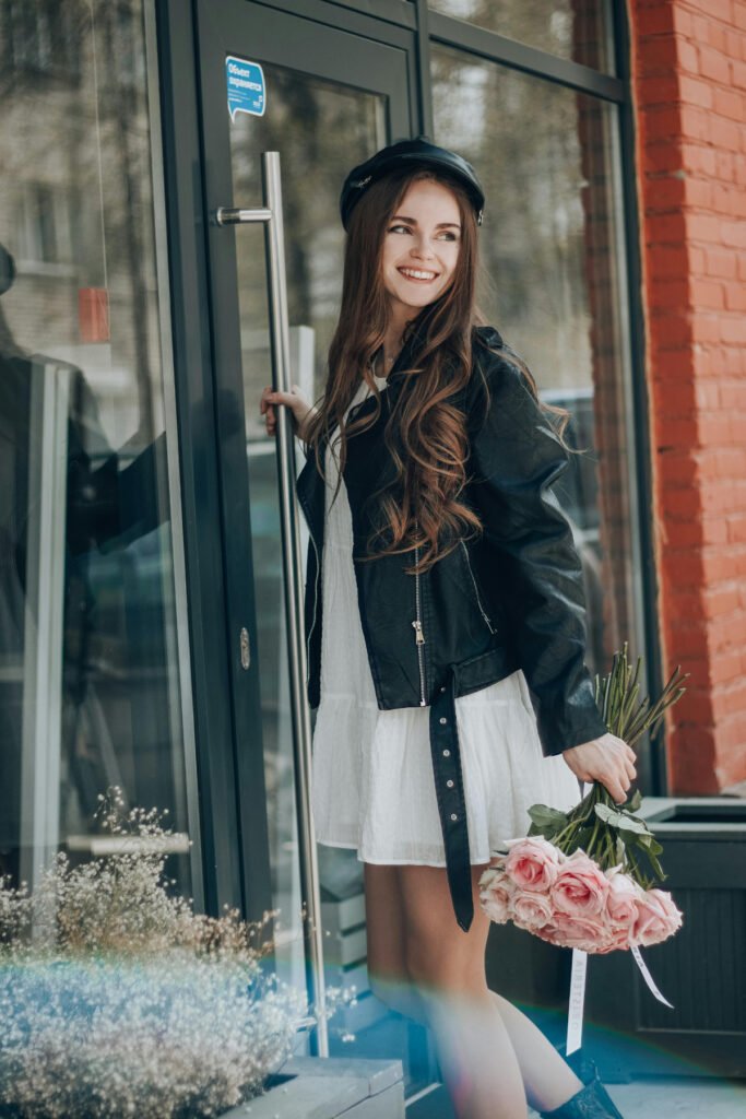 Contrast Chic Easter Outfit