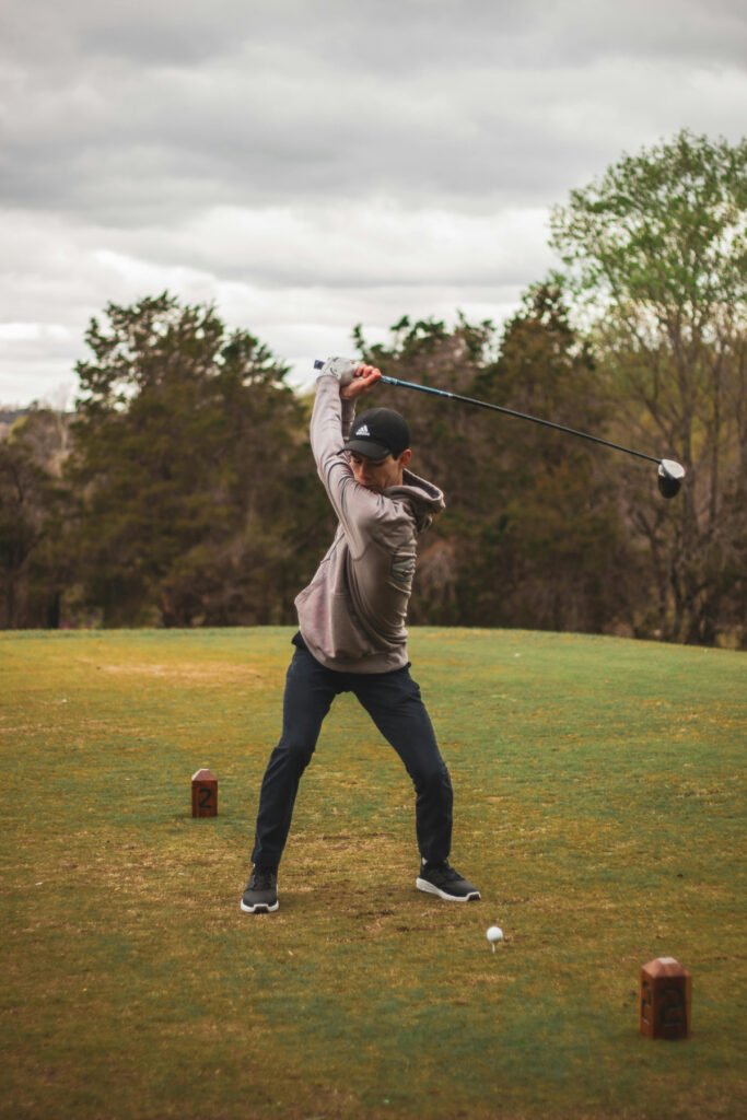 Cozy and Relaxed Golf Outfit for Men