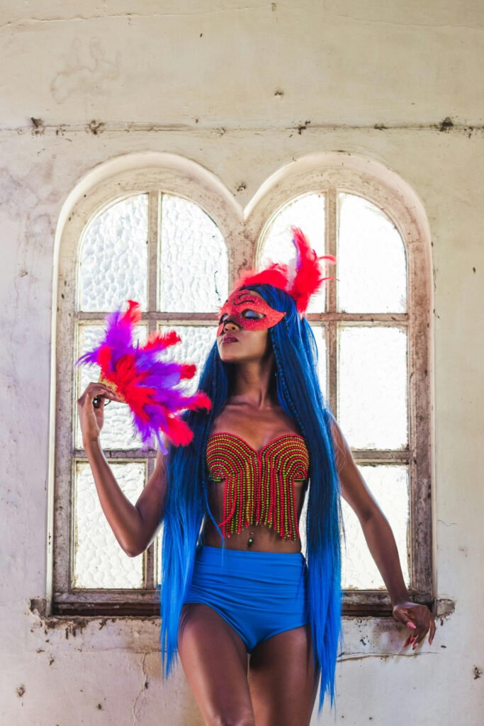 Custom Fitted Mardi Gras Outfit