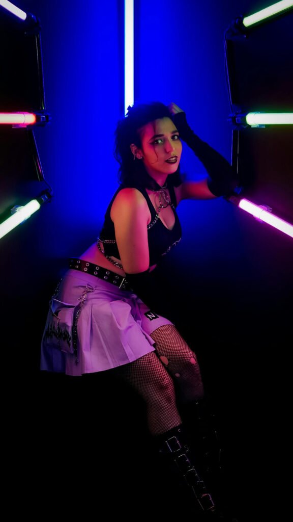Dressy Pastel Goth Outfit