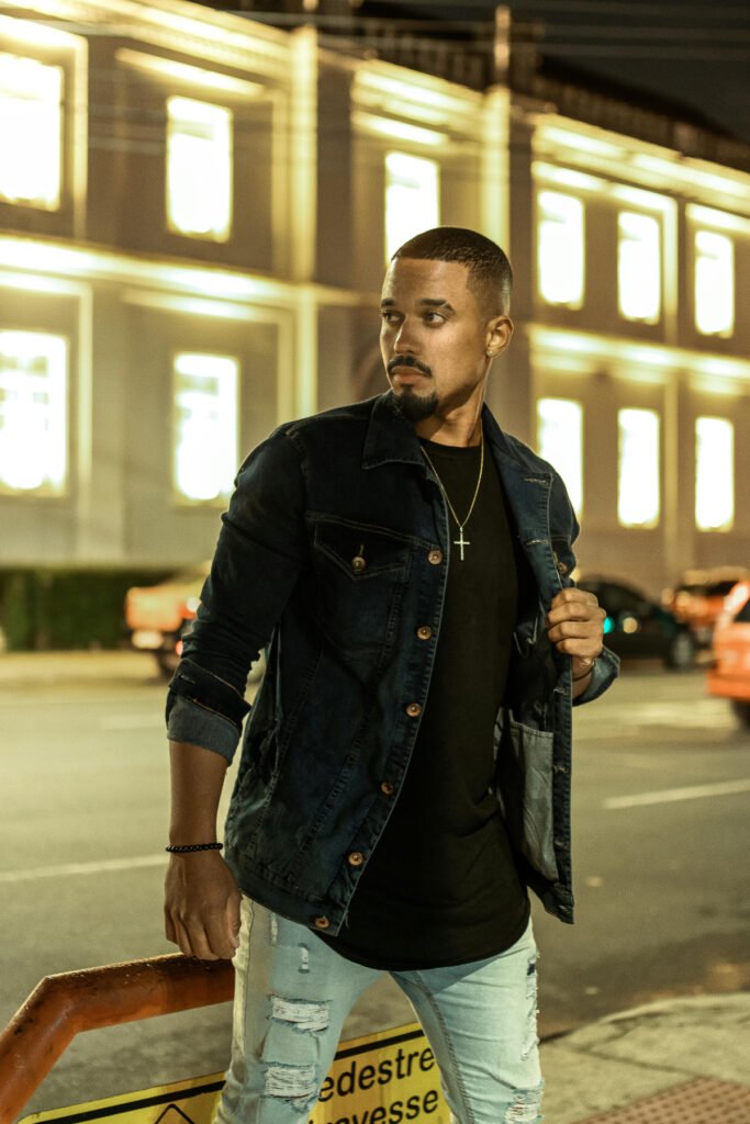 Effortlessly Casual Jean Jacket Outfit for Men