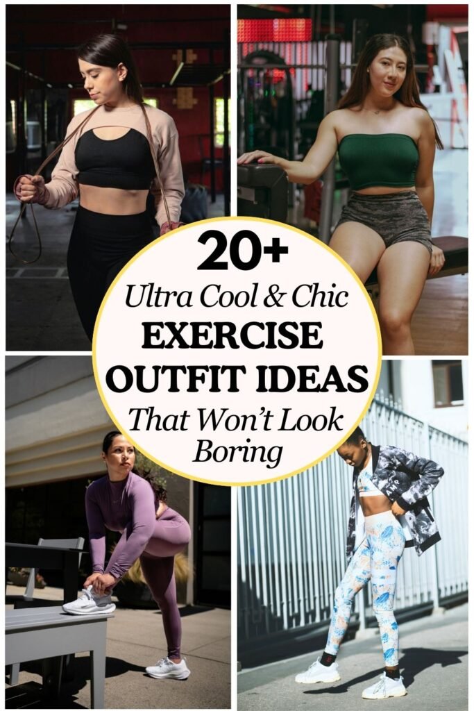 Exercise Outfits for Women Pins