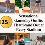 Gameday Outfits for Women Pins