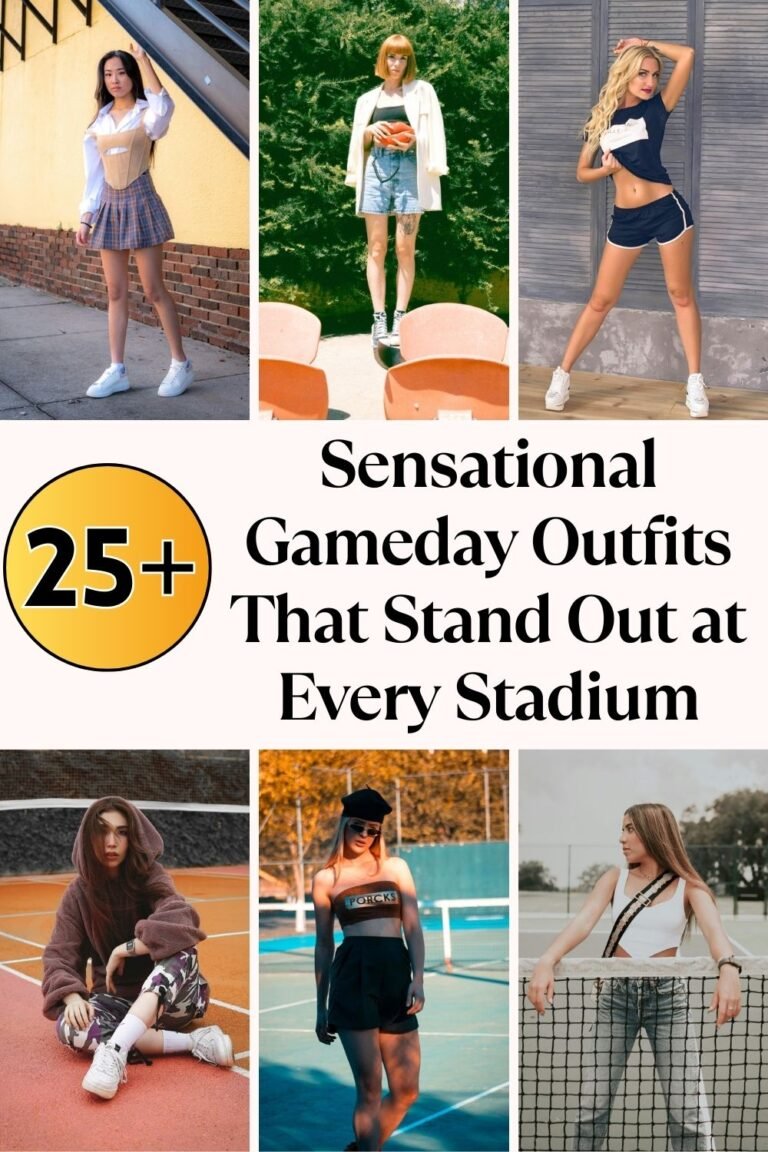 25+ Sensational Gameday Outfits That Will Work for Every Sport 1 Gameday Outfits for Women Pins