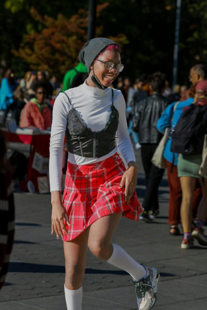 Indie Style Mardi Gras Outfit