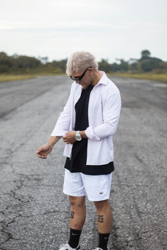 Layered Summer Outfit for Men