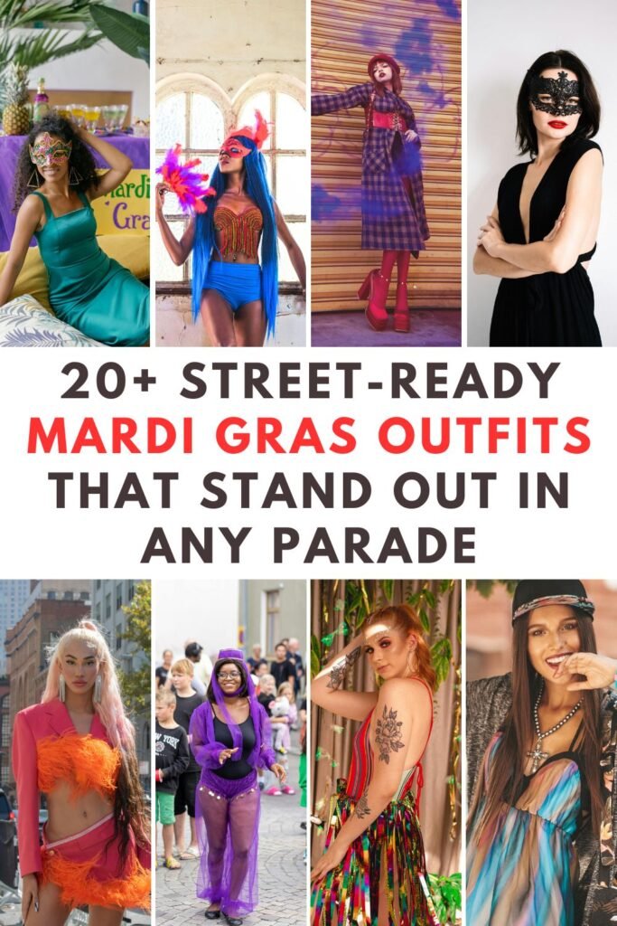 Mardi Gras Outfits Pins