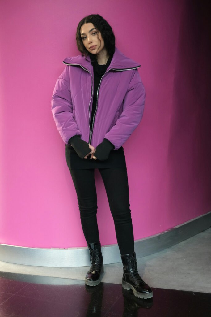 Minimal Winter Apt Pastel Goth Outfit