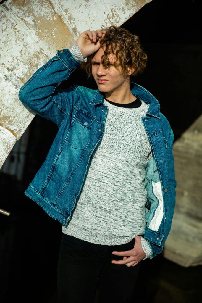 Minimally Casual Jean Jacket Outfit for Men