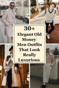 30+ Elegant Old Money Men Outfits That Look Super Luxurious 5 Old Money Outfits for Men Pins