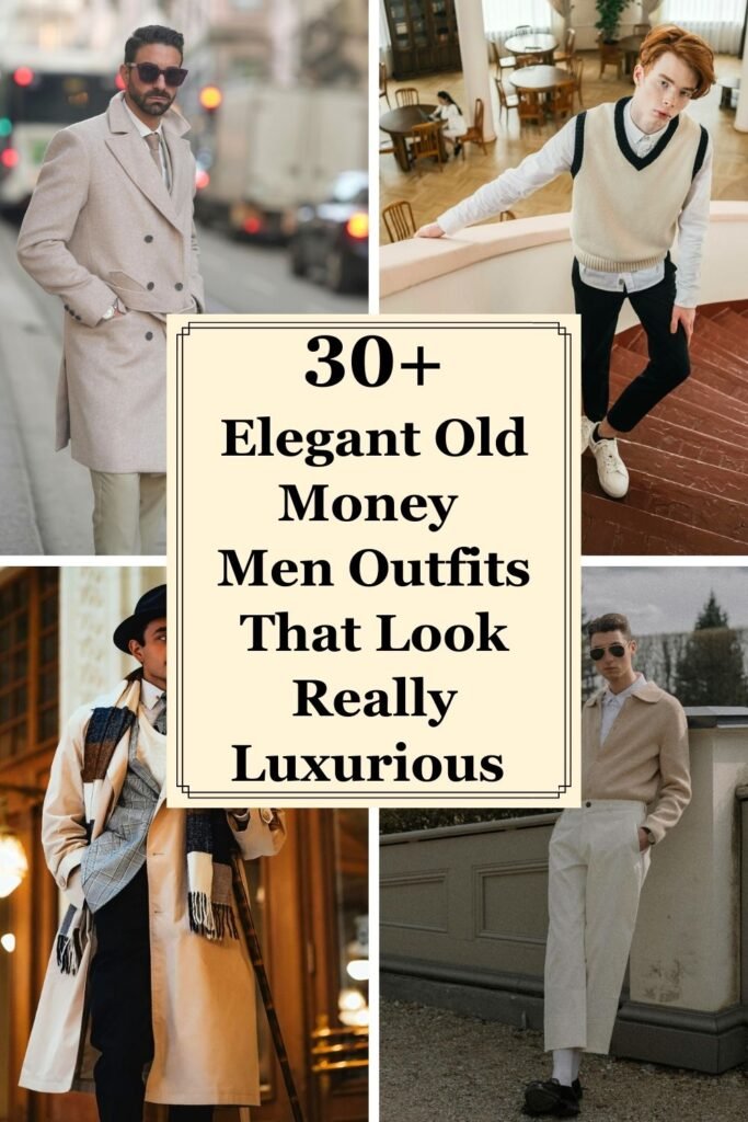 Old Money Outfits for Men Pins