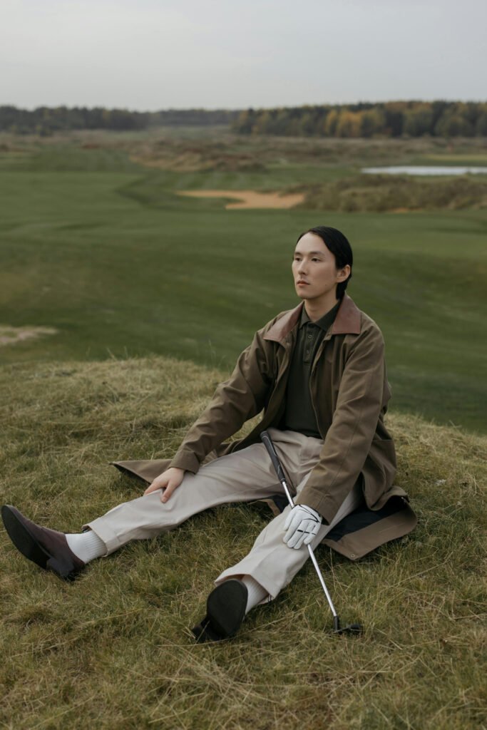 Old Money Style Golf Outfit for Men