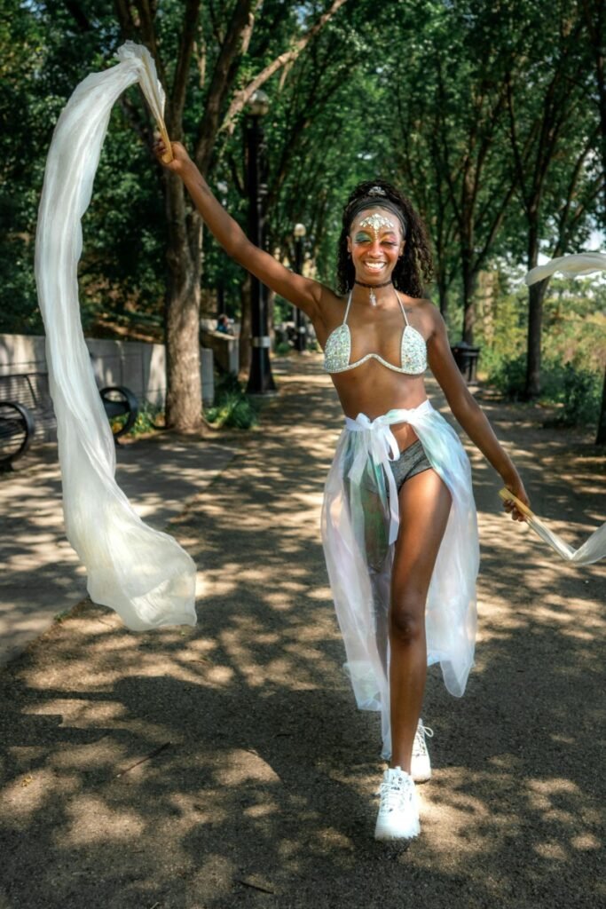 Party Style Mardi Gras Outfit