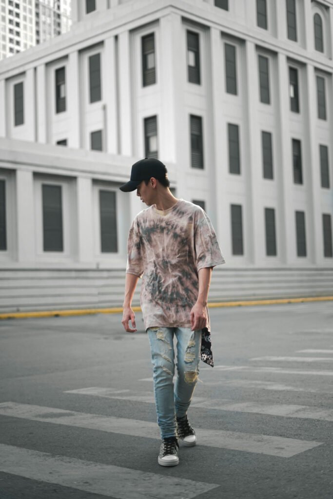 Ripped and Edgy Urban Outfit for Men