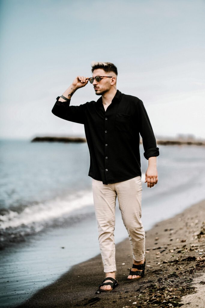 Simple Beach Outfit for Men