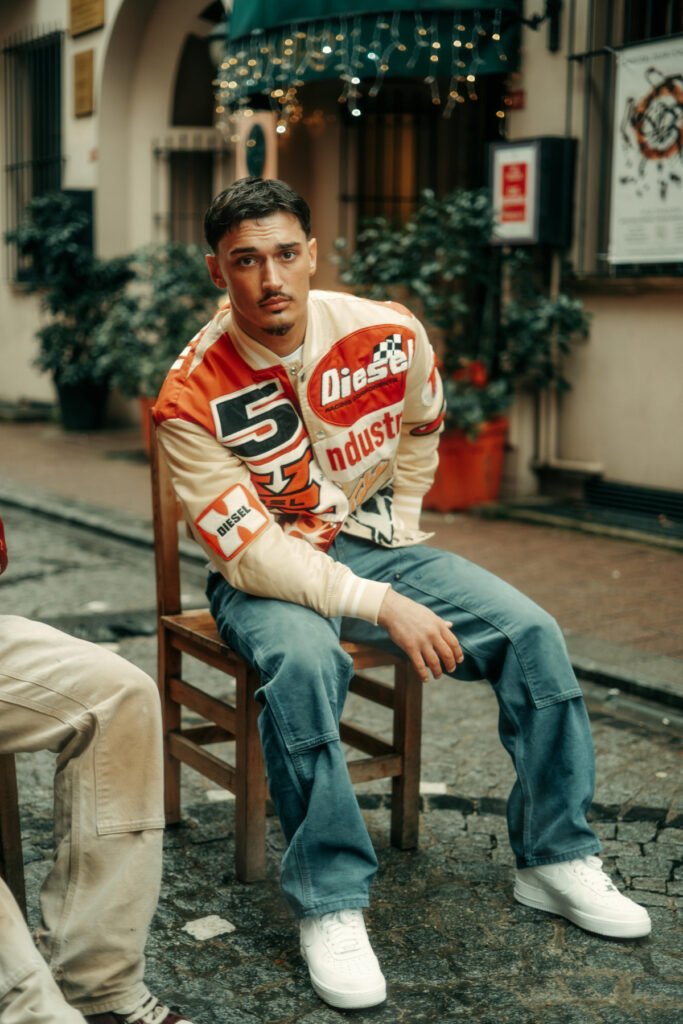 Sporty and Vintage Urban Outfit for Men